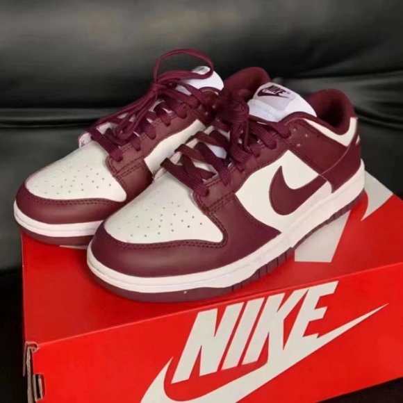 Nike Dunk Low "dark beetroot" casual sneakers for women